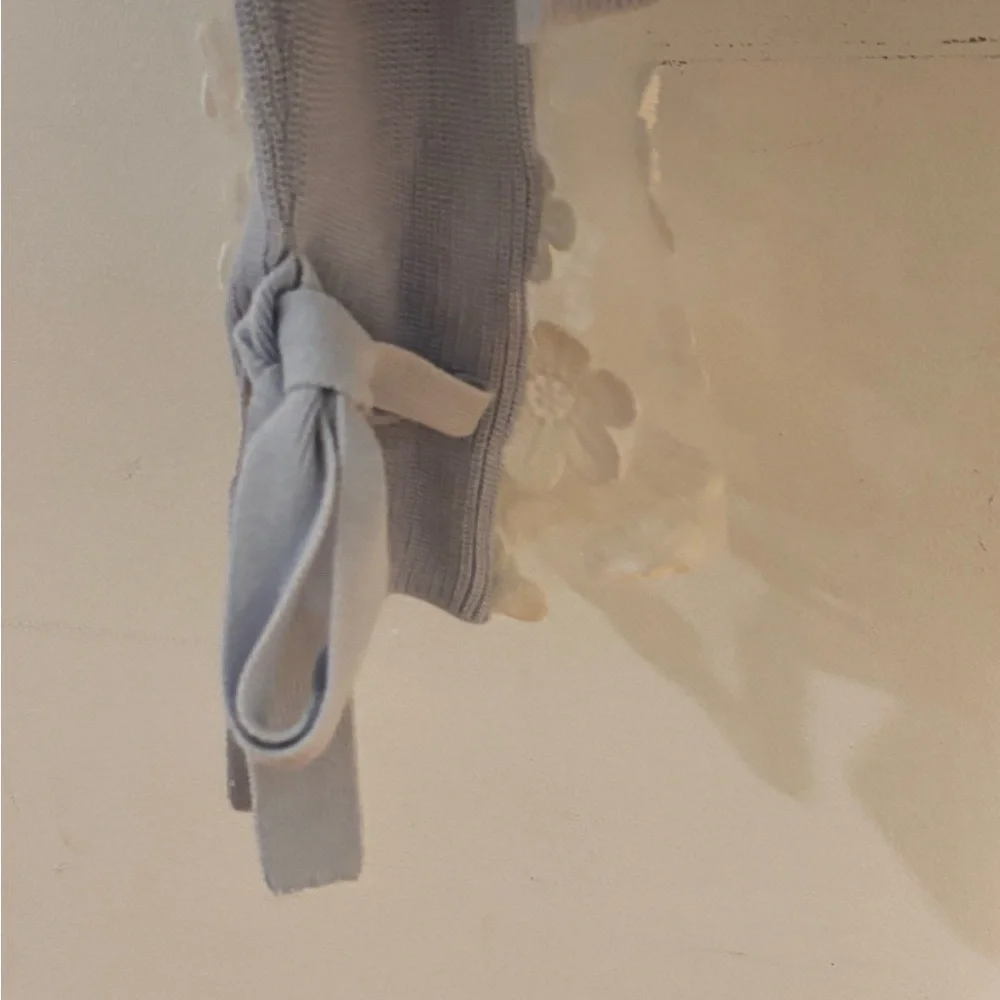 French Connection Caballo Floral-Lace Sleeve Sweater - Picture 8 of 10